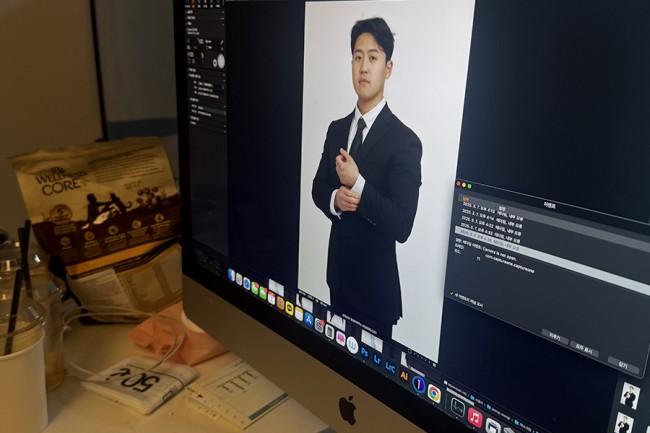 한샘 전체 실장 프로필촬영 현장
